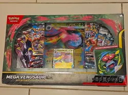 Pokemon TCG Mega Venusaur ex Premium Collection Box Set New Sealed - IN HAND - Image 1