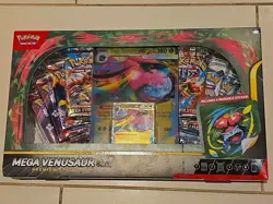 Pokemon TCG Mega Venusaur ex Premium Collection Box Set New Sealed - IN HAND - Image 2