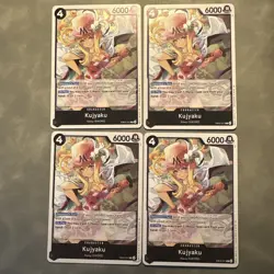 Kujyaku EB03-041 Rare x 4 - Playset - One Piece TCG - Image 1