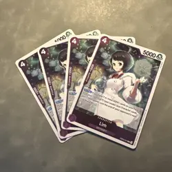 Lim EB03-037 Rare Foil x 4 (Playset) - One Piece TCG - Image 1