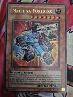 Yu-Gi-Oh! - Machina Fortress - 1st Edition - Ultra Rare - SDMM-EN001 - Image 1