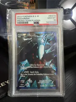 TEAM PLASMA PROMO DARKRAI #BW73 PSA 10 - Image 1