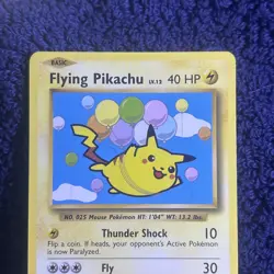 Flying Pikachu - 110/108 Rare XY Evolutions Pokemon Card - Image 2