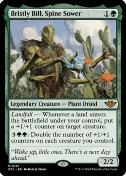 Mint/Near-Mint, English - 1 x MTG Bristly Bill, Spine Sower - Foil - Promo Pack - Image 1