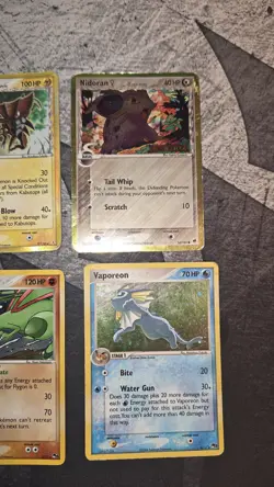 Pokemon Cards - 2006 Lot. Six Cards. DAMAGED - Image 4