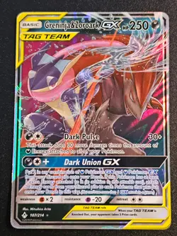 Pokemon TCG - Greninja & Zoroark GX 107/214 Unbroken Bonds - Image 1
