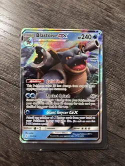 Pokemon TCG GX/EX Holo Lot - Lugia, Blastoise, Espeon - 3 Cards - Image 3