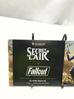 Magic the Gathering MTG Secret Lair x Fallout: Beyond Vault 33 Foil Sealed - Image 1