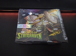 Magic The Gathering Secrets of Strixhaven Collector Booster Box Sealed On Hand - Image 1