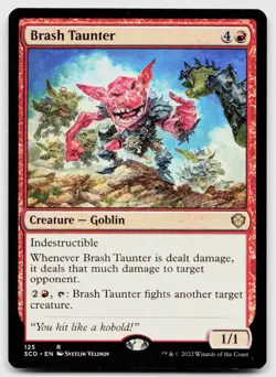 Brash Taunter #125 (NM) Starter Commander SCD Magic MTG - Image 1