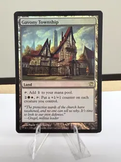 Gavony Township 1x FOIL MTG Innistrad Rare - NM/M - Image 1