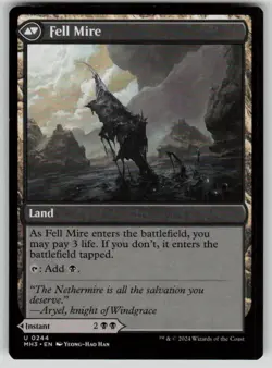 Fell the Profane Uncommon Modern Horizons 3 244 MTG Near Mint 2024 - Image 2
