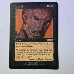 Magic: The Gathering Hatred Exodus Rare Instant Black English Brom 64/143 - Image 1