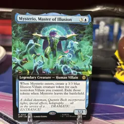 Mysterio, Master of Illusion (Extended Art) 253 MTG Marvel's Spider-Man SPM - Image 1