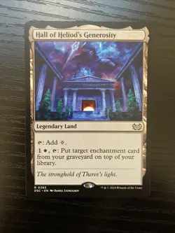 Hall of Heliod's Generosity 0283 Commander Duskmourn Rare MTG DSC EN NM - Image 1