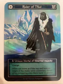 Unique FOIL Ruler of Thul - Beta NM - Sorcery: Contested Realm - Image 1