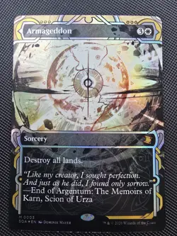 Armageddon 003, Foil, Secrets of Strixhaven English Mystical Archive MTG NM - Image 1