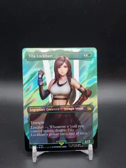 Tifa Lockhart Surge FOIL Borderless Final Fantasy NM MTG - Image 1