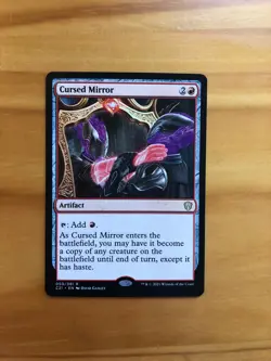 Mtg Commander 21 Cursed Mirror NM - Image 1