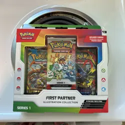 Pokemon First Partner Illustration Collection Series 1 *factory sealed* - Image 1
