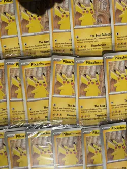 50 x Pokemon Pikachu at the Natural History Museum Sealed Jumbo Promo SVP - Image 2