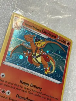Pokemon TCG Special Delivery Charizard SWSH075 BlackStarPromo ENG Sealed - Image 3
