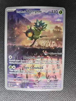 POKEMON CENTER EXCLUSIVE/Teal Mask Ogerpon - 123 Sv: Scarlet & Violet... - Image 3