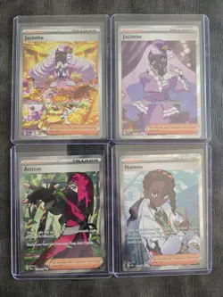 Pokemon Card Bundle!! 4 Full Art Trainer Cards NM!! - Image 1