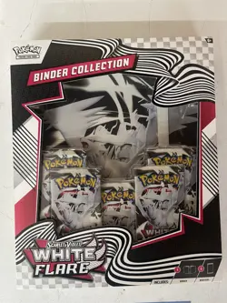 Pokemon TCG White Flare Binder Collection - Sealed - Image 1