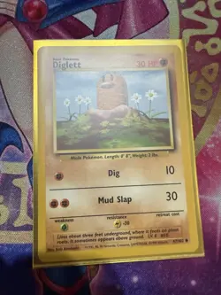 Diglett 47/102 – Pokemon Base Set – LP - Image 1