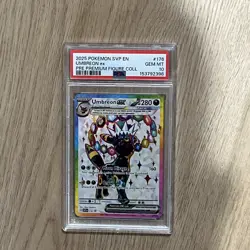 Umbreon EX # 176 BSP | 2025 Pokemon SVP EN Premium Figure Collection | PSA 10 - Image 1