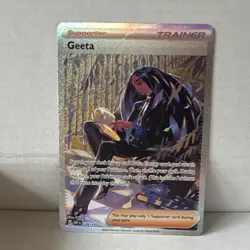 Pokemon Geeta 226/197 SIR Special Illustration Rare Holo Obsidian Flames NM - Image 1