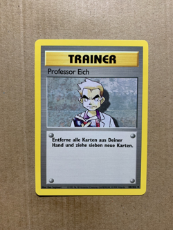 GERMAN Professor Oak 88/102 Base Set - Uncommon Pokemon Card - EXCELLENT - Image 1