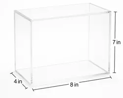Stackable Pokemon ETB Acrylic Case W/ Magnetic Lid UV Safe 12 Magnets 🧲 N52 - Image 2