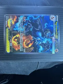 Pokemon TCG Mega Charizard X EX 125/094 PFLEN Rare Holo 360 HP 90x Attack - Image 1