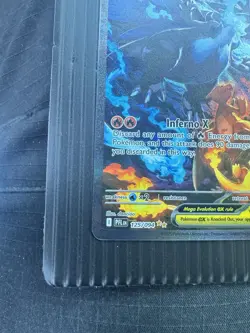 Pokemon TCG Mega Charizard X EX 125/094 PFLEN Rare Holo 360 HP 90x Attack - Image 4