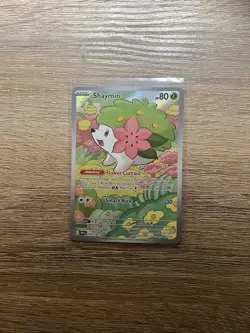 TCG Pokemon English IR Shaymin 185/182 Sv10: Destined Rivals Holo NM - Image 1