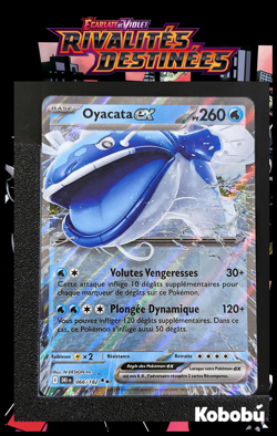 Carte Pokemon Oyacata EX 066/182 EV10 Rivalites Destinees DRI Ecarlate Violet - Image 1