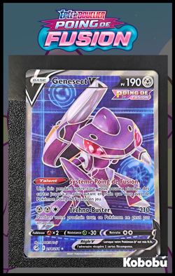 Carte Pokemon Genesect V 254/264 EB8 Poing De Fusion Epee Bouclier - Image 1