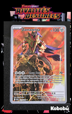 Carte Pokemon Zamazenta 201/182 EV10 Rivalites Destinees DRI - Image 1