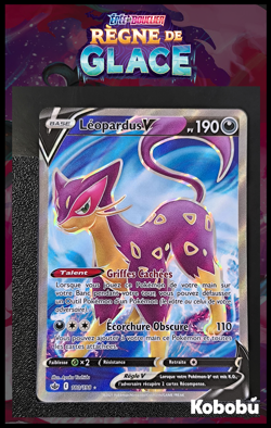 Carte Pokemon Leopardus V 180/198 EB6 Regne De Glace Epee et Bouclier FR - Image 1