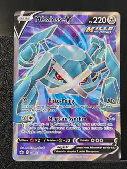 Carte Pokemon Metalosse V 181/198 EB6 Regne De Glace Epee et Bouclier FR - Image 2