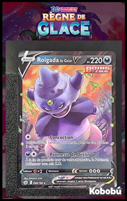 Carte Pokemon Roigada De Galar V 099/198 EB6 Regne De Glace Epee et Bouclier FR - Image 1