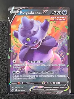Carte Pokemon Roigada De Galar V 099/198 EB6 Regne De Glace Epee et Bouclier FR - Image 2