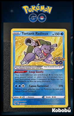 Carte Pokemon Tortank Radieux 018/078 EB10.5 Pokemon Go Pogo - Image 1