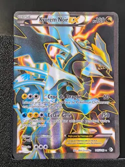 Carte Pokemon Kyurem Noir EX 145/149 Noir & Blanc NB Frontieres Franchies FR - Image 2