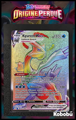 Carte Pokemon Kyurem VMAX 197/196 EB11 Origine Perdue Epee Et Bouclier - Image 1