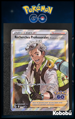 Carte Pokemon Recherches Professorales 078/078 EB10.5 Pokemon Go Pogo - Image 1