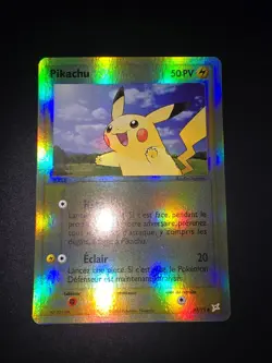 Carte Pokemon Pikachu 43/95 Reverse Ex Team Aqua Team Magma TATM RARE - Image 3