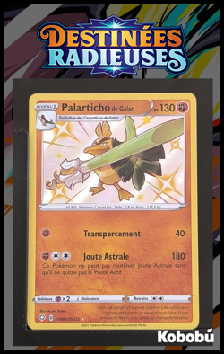 Carte Pokemon Palarticho De Galar SV064/SV122 EB4.5 Destinees Radieuses Epee - Image 1